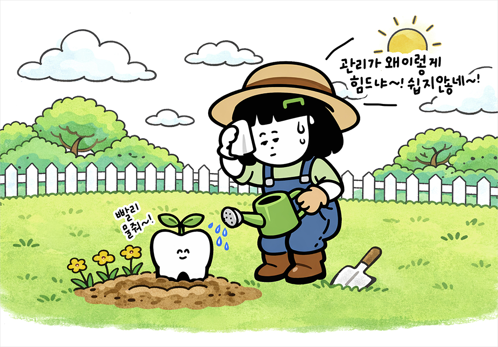 치주치료는 치료라기 보다 관리에 가까워요
